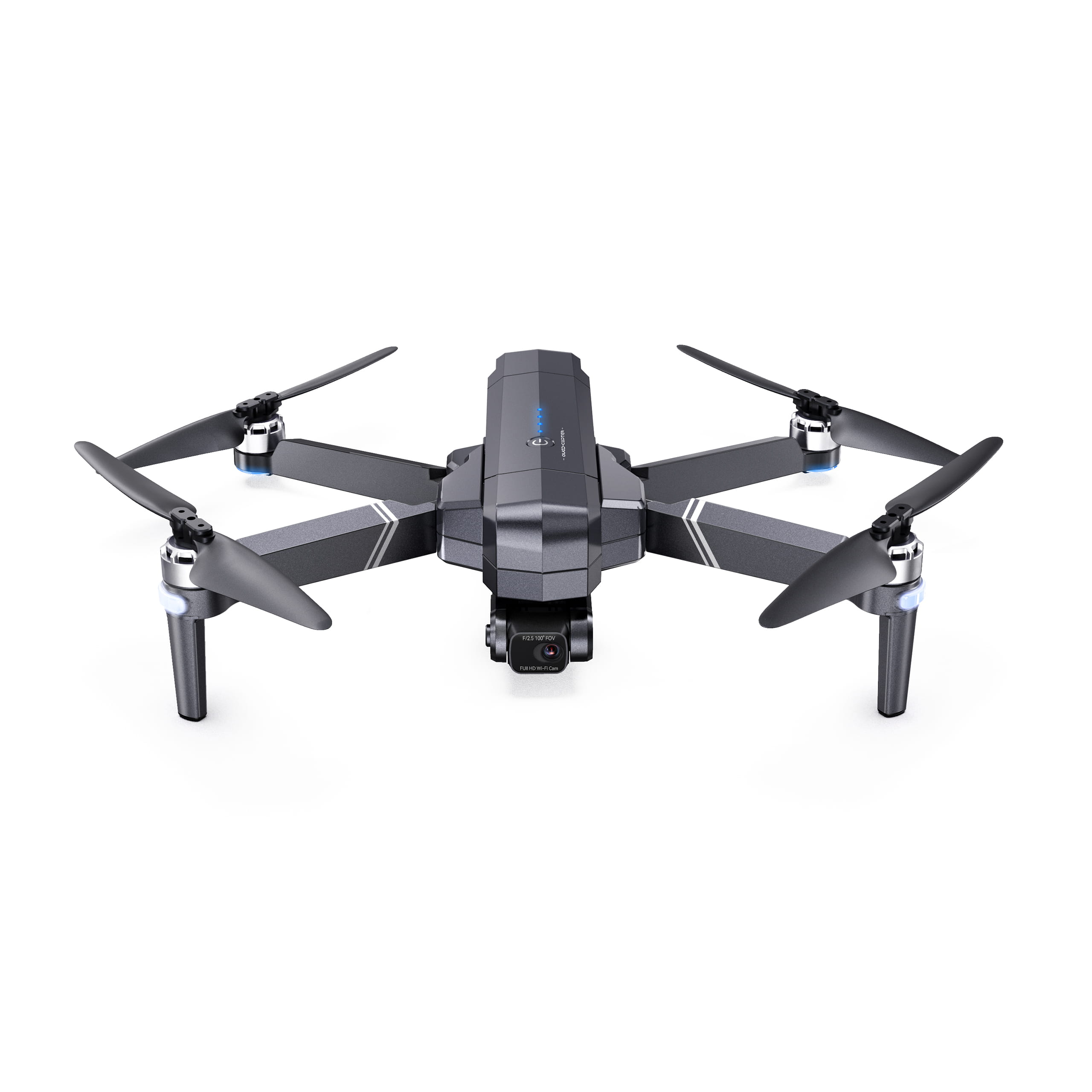 Ruko F11GIM2 GPS Drone with Camera, 2 Axis Gimbal+EIS, 9800ft Long Range,  Auto Return Home, 3 Batteries 96 Min Flight Time, Foldable with Landing Pad
