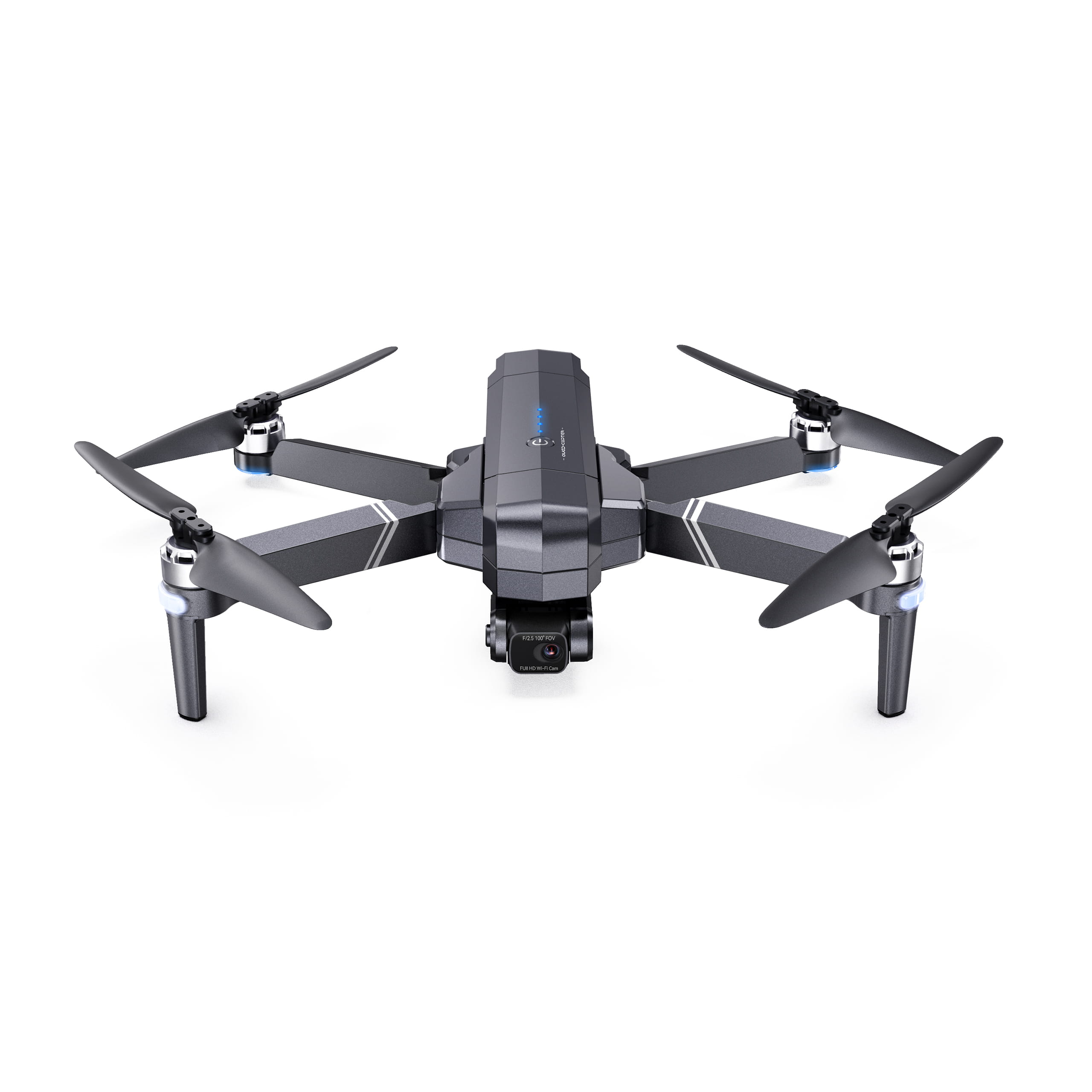 RUKO 6974418330216 Ruko F11GIM2 4B Drones with Camera for Adults 4k,  Compliance with FAA Remote ID,3-Axis Gimbal, 112mins Fly More Time 4  Batteries