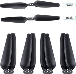 Ruko U11/U11S Drone Propellers, Blades for U11/U11S, Drone Accessories, Spare Part Replacement Foldable Propellers Props 4PCS(Black) - RuKo