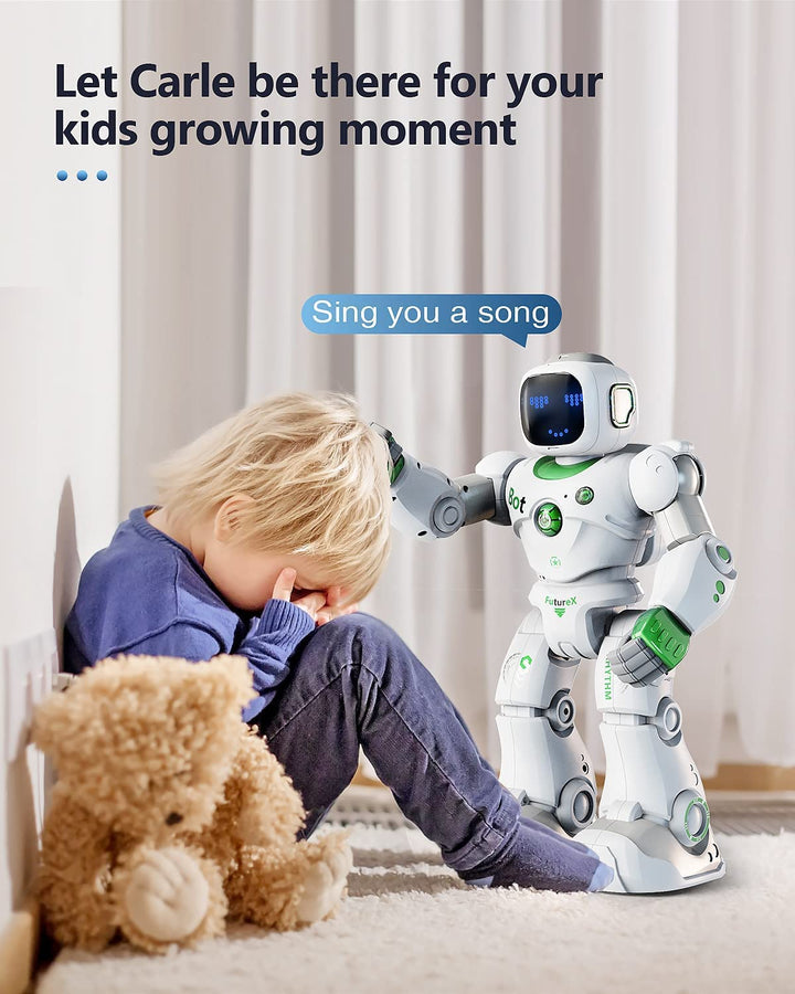 Ruko Robot inteligente para niños, gran robot interactivo programable STEM  RC, control de voz y control de aplicaciones, regalos para niños y niñas 4