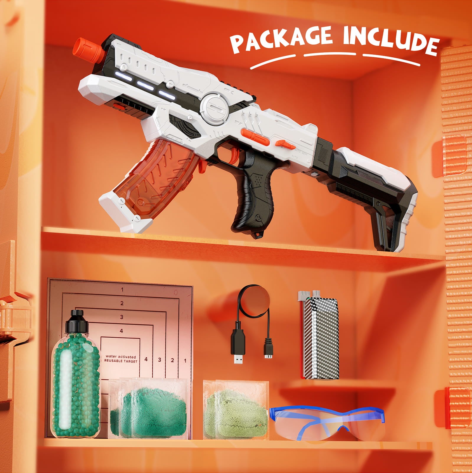 unlocx gel blaster m3a1