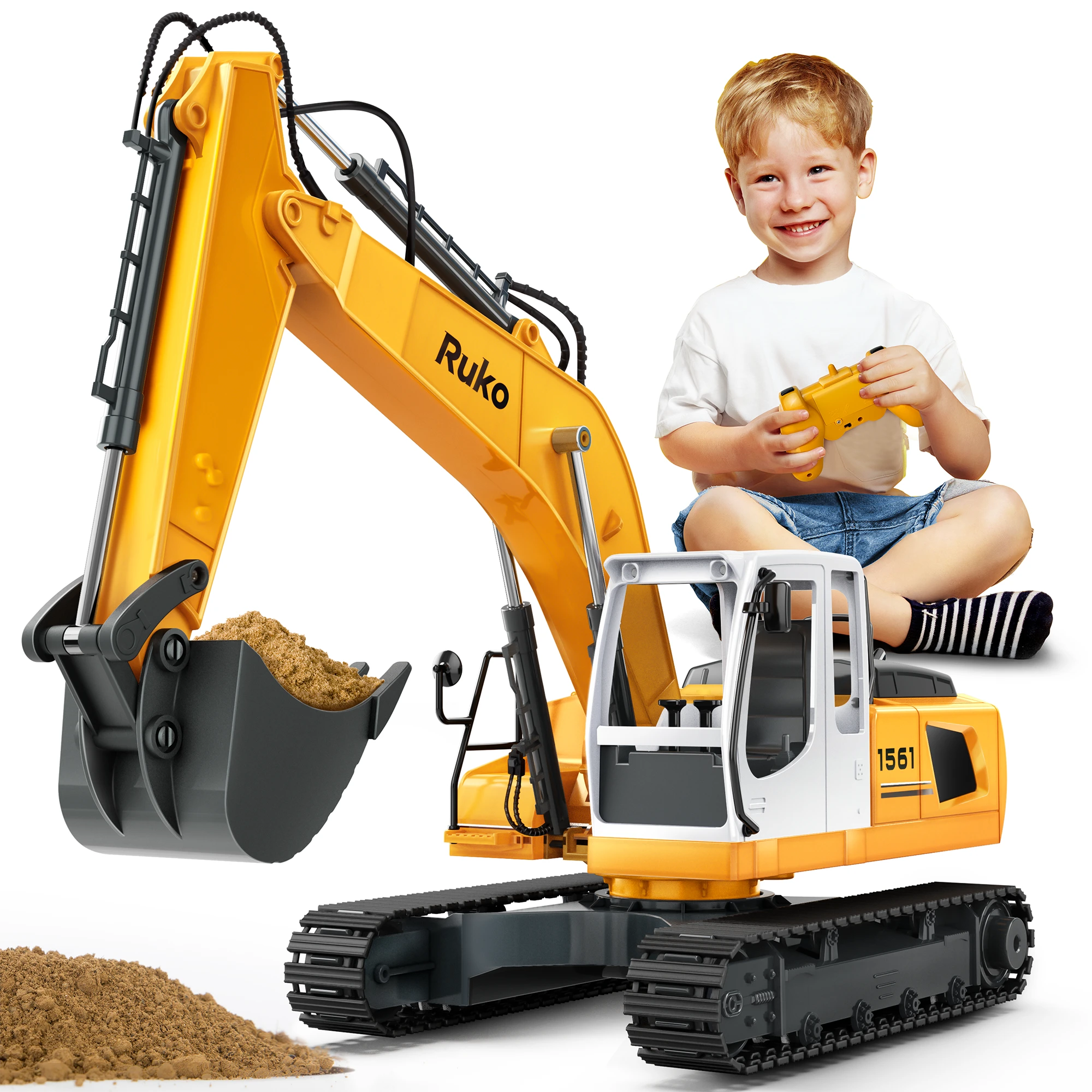 Ruko 1561 Remote Control Excavator