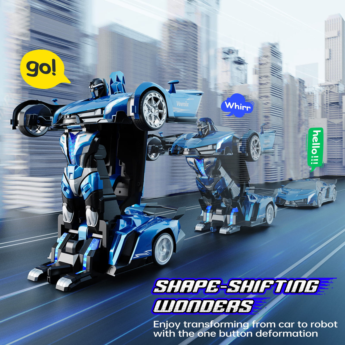 Transform Remote Control Car Veeniix V991 Transform Remote Control Car – Ruko