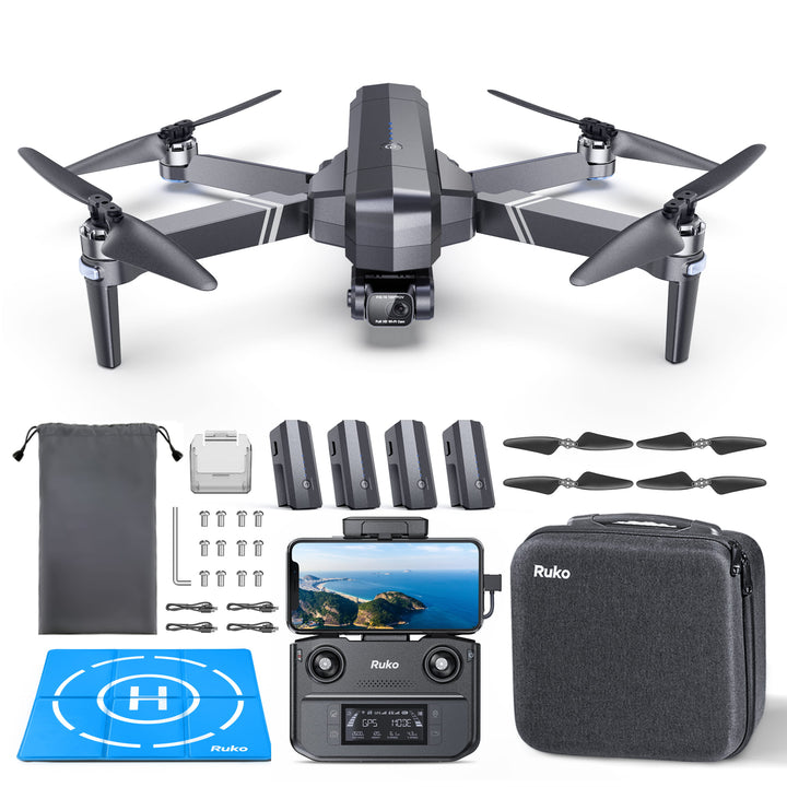 ruko f11gim2 drone 4 Batteries