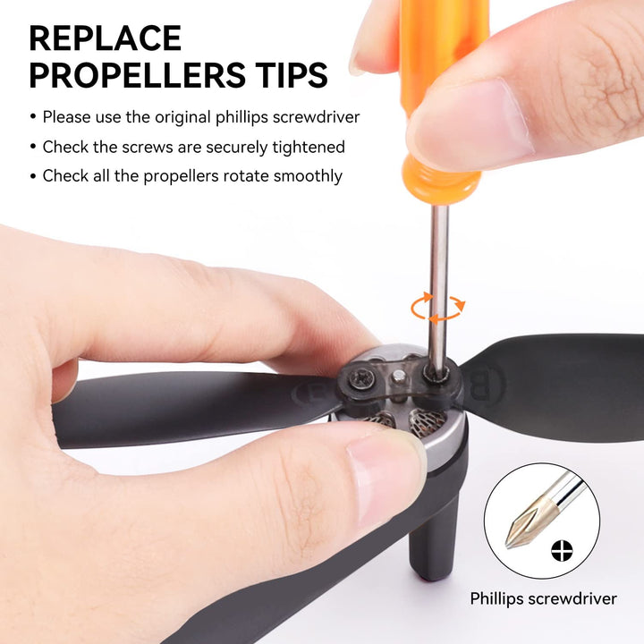 Ruko F11MINI Drone Blades, Drone Accessories, Spare Part Replacement Foldable Propeller Props 4PCS - RuKo