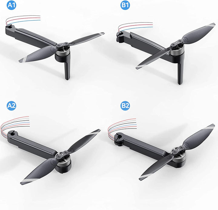 Ruko F11MINI Drone Original Replacement Arm, Including Propellers, Durable Material Easy Install, Provide Safe Flight (Left Rear) - RuKo