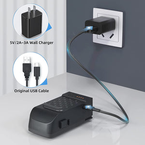 Ruko U11 Pro Rechargeable Battery - 7.6V 1900mAh Li-Po Battery and USB Cable for U11 Pro 4K GPS Drone - 1 Pack - RuKo